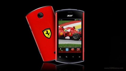 Acer フェラーリとコラボしたandroidスマートフォン Liquid Mini Ferrari Edition を発表 Juggly Cn