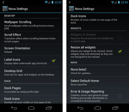 Android 4 0標準ランチャーをベースにした高機能なランチャーアプリ Nova Launcher Beta が公開 Juggly Cn