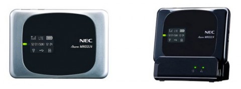 NEC、スマートフォンからのリモート起動に対応したLTEモバイルルーター「Aterm MR02LN」を発売 | juggly.cn