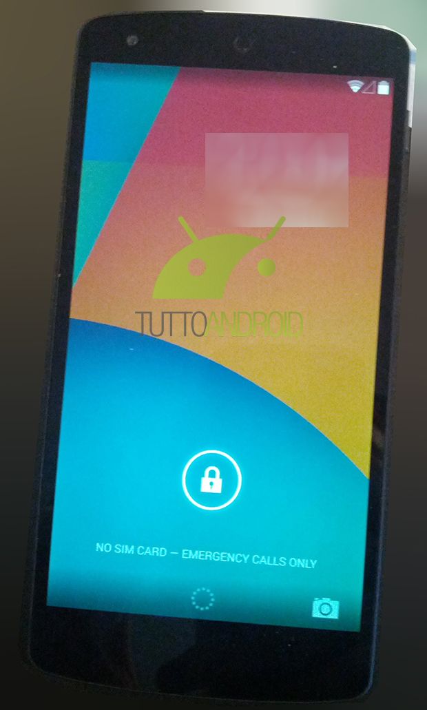 Nexus 5のロック画面やホーム画面を撮影した写真が流出 Juggly Cn