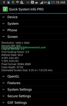 Galaxy S 5のディスプレイサイズは流出したスクリーンショットによると5 25インチ2 560 1 440ピクセル Juggly Cn