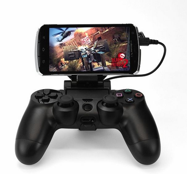 スペックコンピュータ Ps4コントローラー Dualshock 4 とandroidスマートフォンを一体化するアタッチメント コントローラクリップ For Smartphone Ps4ver を発売 Juggly Cn