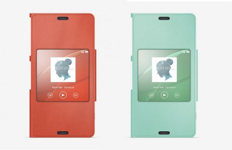 Sony Mobile Xperia Z3 Z3 Compactの小窓付きスマートフォンカバー スタイルカバー 用の新テーマ オレンジ と グリーン を配信 Juggly Cn