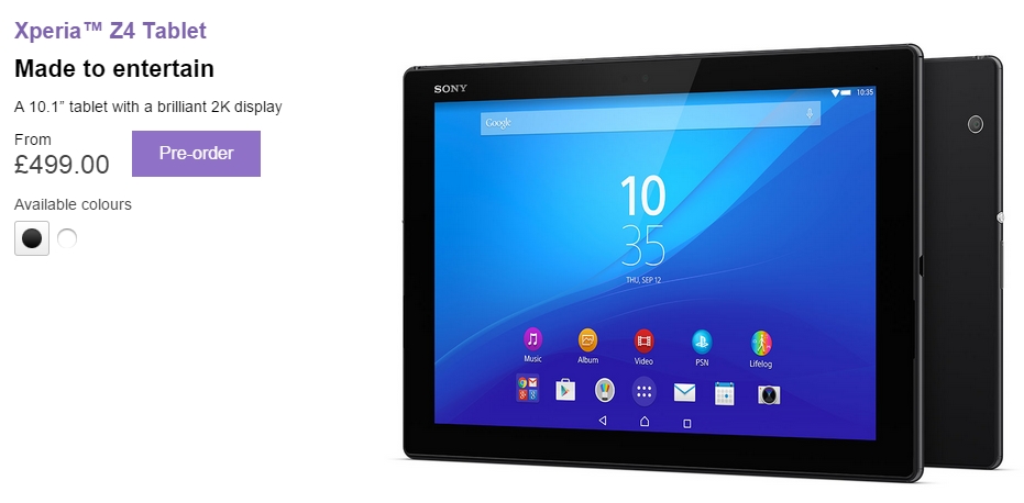 今年「Xperia Z5 Tablet」はたぶん出ない | juggly.cn