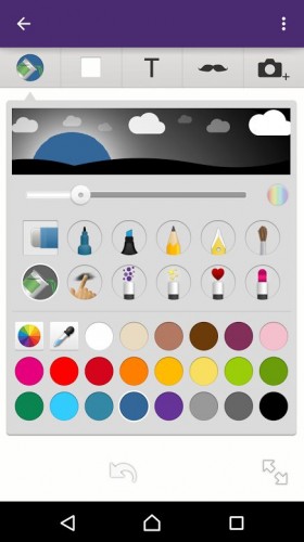 Sony Mobileの スケッチ アプリが6 2 A 0 4にアップデート 塗りつぶしやぼかしツールが追加 Fb Messengerに統合される Juggly Cn