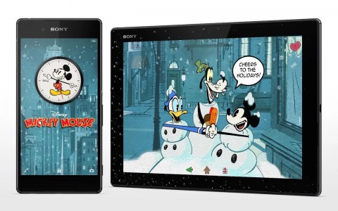 Sony Mobile ディズニーの新たなxperiaテーマ Mickey Holidays をリリース Juggly Cn