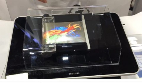 Protótipo da Samsung propõe tela retrátil que pode ser enrolada
