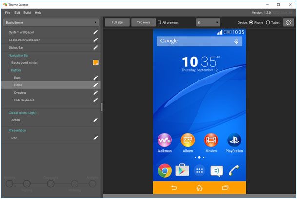 Xperia用テーマ作成ツール Theme Creator にライブ壁紙エディタが追加 Juggly Cn