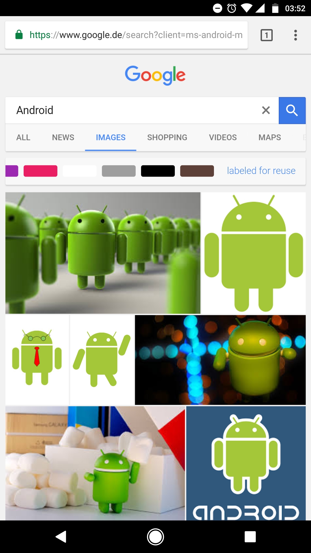 スマートフォン向けのgoogle画像検索 色や種類で画像をフィルタリングしたり 二次使用の許可された画像の検索が容易に Juggly Cn
