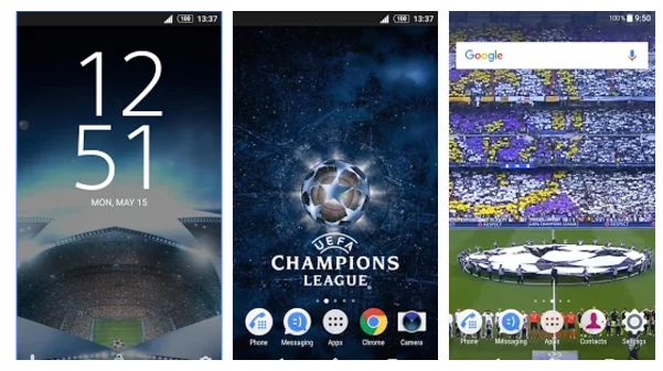 Sony Mobile レアル マドリードの壁紙アプリ Uefa Champions League Real Madrid C F Live Wallpaper をリリース Juggly Cn
