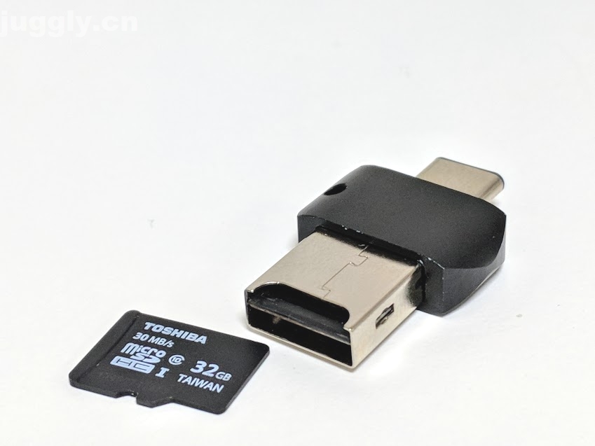 USB Type-CとUSB-Aに両対応、しかも安いMicro SDカードリーダーをご紹介 | juggly.cn