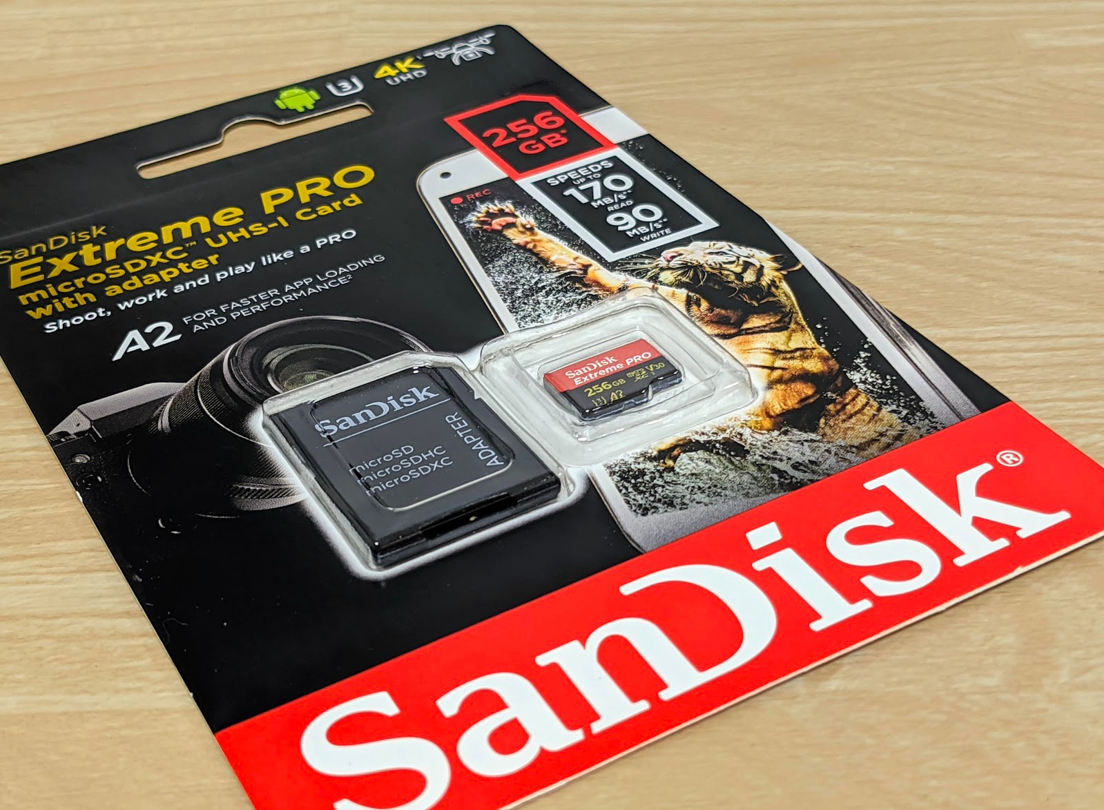 高速Micro SDカード「SanDisk Extreme Pro 256GB」のレビュー | juggly.cn