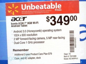 acer-iconia-tab-a100-price-tag-wal-mart