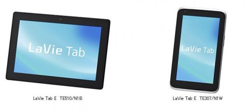 NEC、リーズナブルな価格のAndroidタブレット新モデル「LaVie Tab E