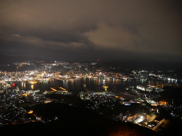 ▲ サンプルショット - 稲佐山から望む長崎市内の夜景